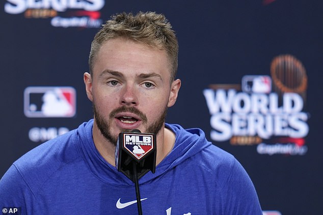 Infielder Gavin Lux echoed Muncy's words, branding the fans' conduct 'absolutely ridiculous'