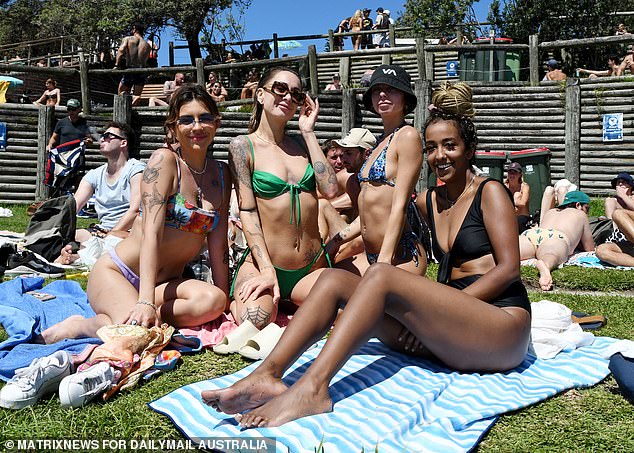 The move would enable Diwali to join other national public holidays that are celebrated in Australia such as Australia Day (pictured Aussies celebrating Australia Day)