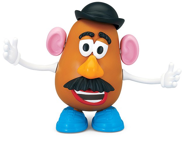 Jordan went as Mr Potato Head from the franchise