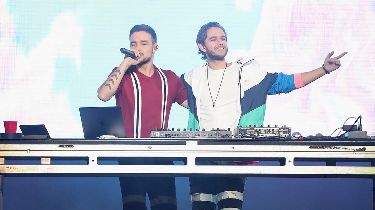 Liam Payne with Zedd