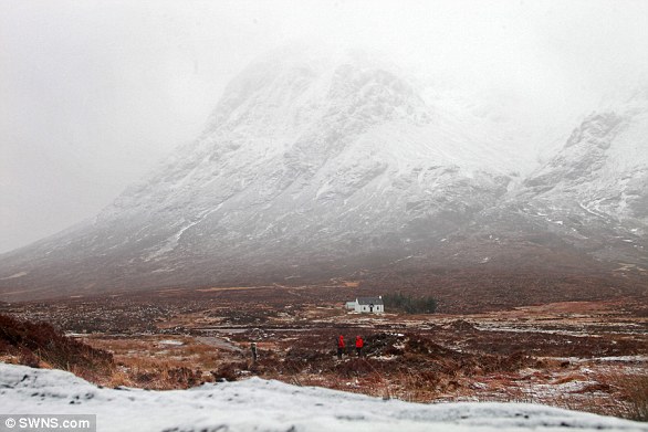 On the night of February 12, a blizzard howled through Glencoe (pictured), giving whiteout conditions. As the clan slept Captain Robert Campbell of Glenlyon's troops gathered and set about systematically killing everyone they could