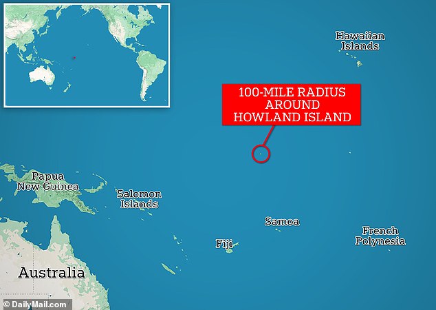 Sonar images were captured by an unmanned underwater submersible at a depth of 16,000ft after an extensive search in an area of the Pacific to the west of Earhart's planned destination, remote Howland Island