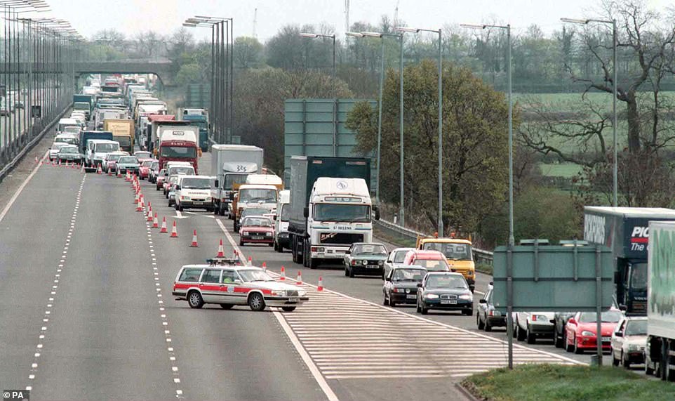 Closures have been sporadic throughout the years, too. In April 1997, the M1 was closed due to an IRA bomb threat