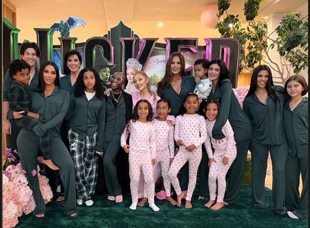 Kim has been a super mom as she even hosted a Wicked screening for her kids that was attended by the film's stars Ariana Grande and Cynthia Erivo