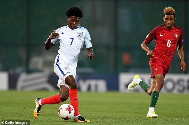 He started the U19 Euros final in 2017 against a Portugal team containing the likes of Rafael Leao