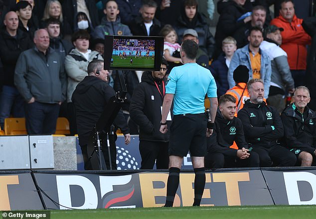 The goal was awarded following a VAR review and referee Chris Kavanagh noted an post-match incident involving Hobbs in his report