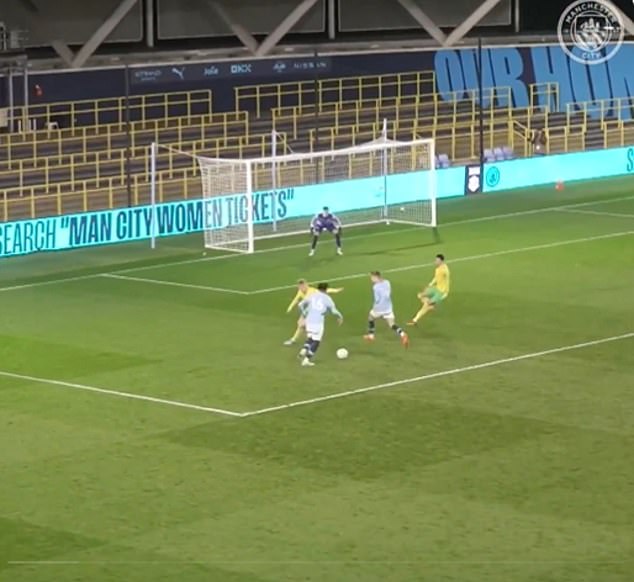 He completed his hat-trick 20 minutes later when a curling effort was helped in by the keeper