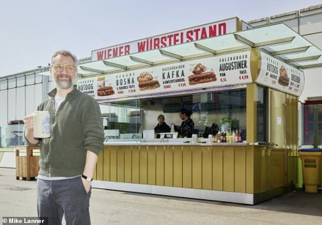 Mike Lanner is the owner of three sausage stands in Vienna and says the Austrian capital has 'the infrastructure of a city with the speed of living in a village'