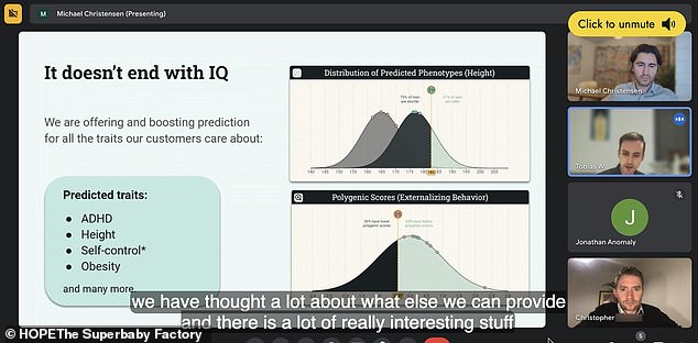 US-based startup Helisopect Genomics LLC claims their PolygenX screening service can predict the IQ, height, self-control, and risk of ADHD and obesity of their embryos