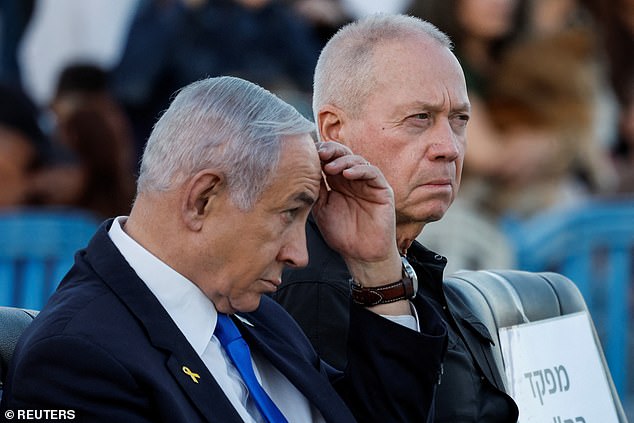 Netanyahu's announcement of a deal to pay Hamas 'millions of dollars' for the return of each hostage came as he revealed the departure of Israeli Defense Minister Yoav Gallant