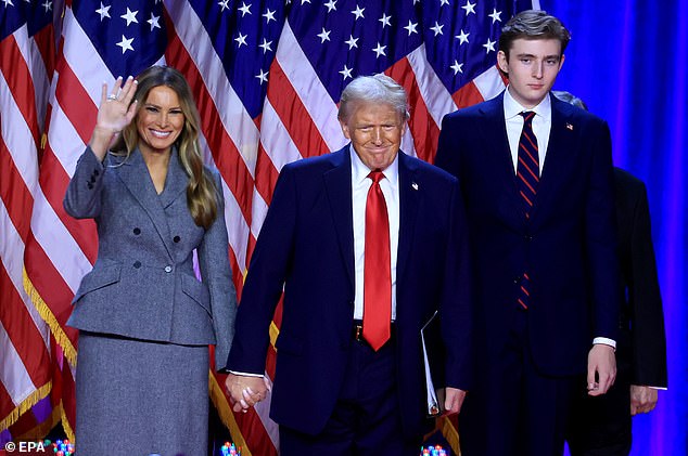 Barron Trump, the youngest of the Trump brood, is already a firm favorite among the MAGA community