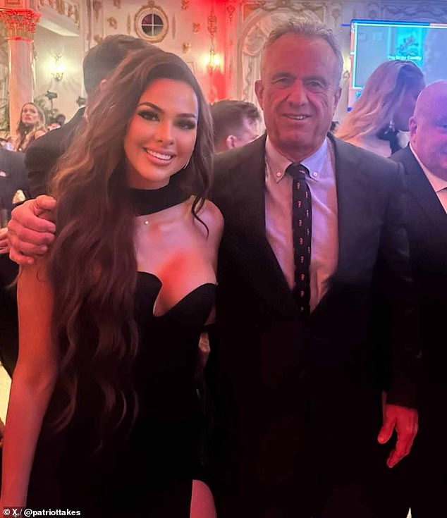 Trump, 78, has also promised to put rival-turned-endorser Robert F. Kennedy Jr in charge of the nation's health agencies. Kennedy is pictured at Trump's Mar-a-Lago's election night party