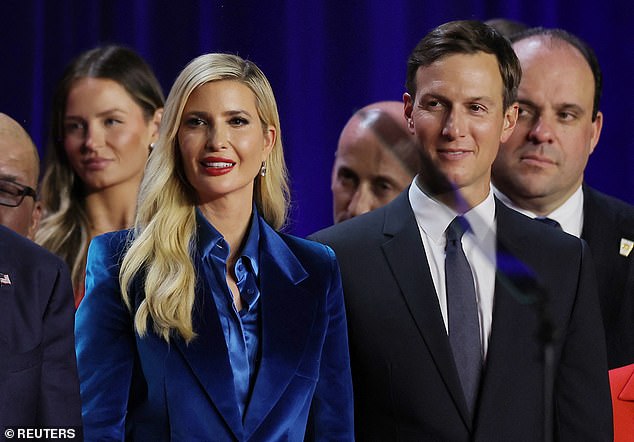 Analyzing pictures from last night, the body language expert noticed that Ivanka's 'non-verbal signals register detachment now,' and especially differs from Lara's