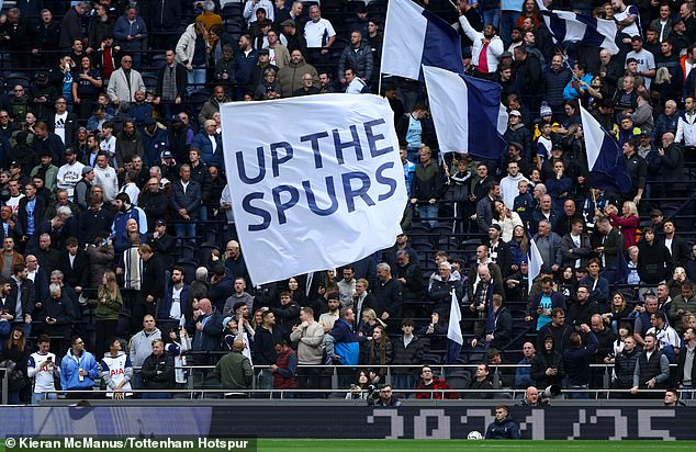 Spurs fans have been warned about the club's flag policy - which prohibits any banners 'of any political or religious affiliation'