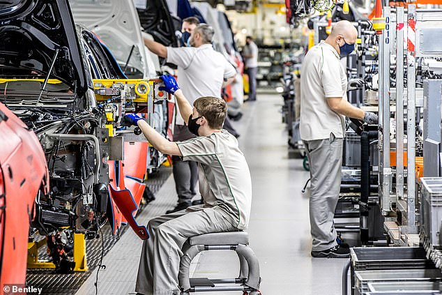 The Crewe factory will undergo a 'fundamental reinvention' to 'helps secure Bentley's future for the next generation of products and colleagues'