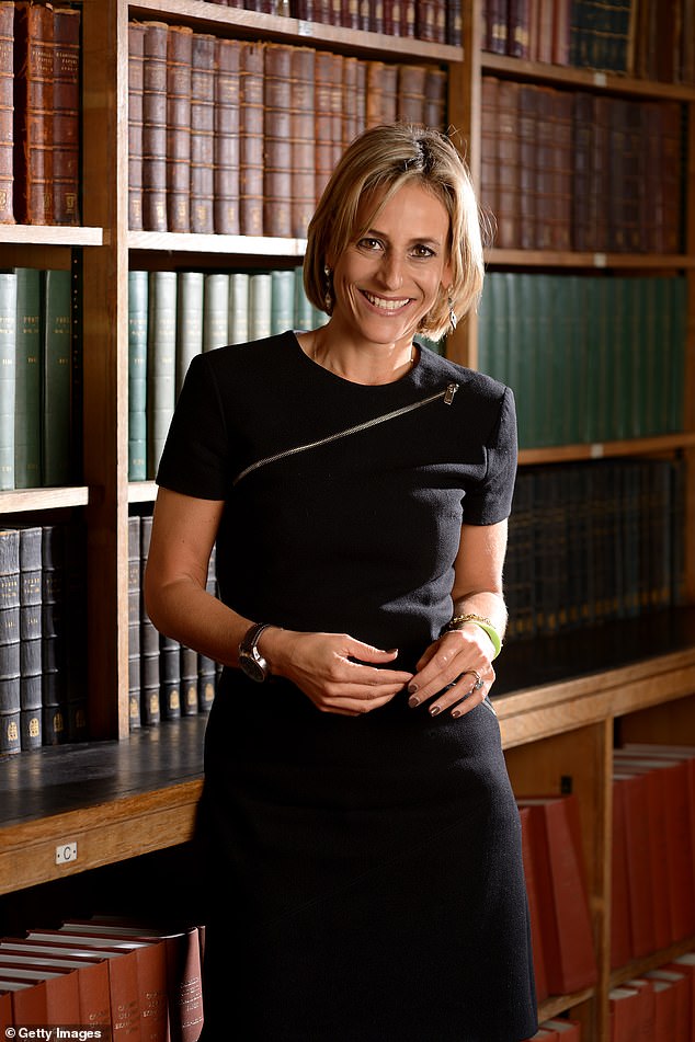 Former BBC journalist and Newsnight star Emily Maitlis