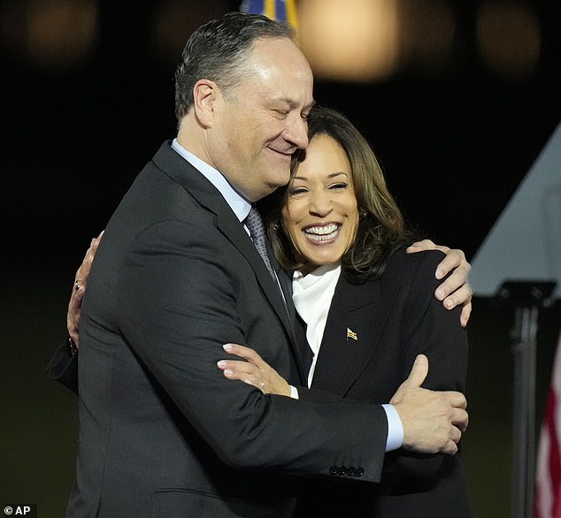 Judi also claimed that Kamala's interactions with her husband, Doug Emhoff, were a 'low point,' explaining, 'Doug¿s non-verbals defined him as a dominant alpha male'