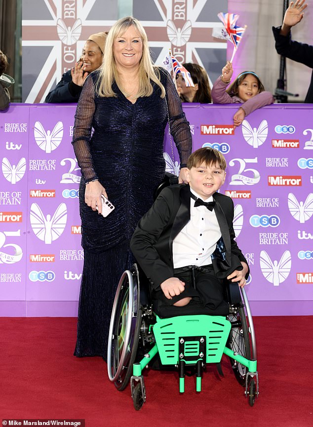 Tony Hudgell attends The Pride of Britain Awards 2024 at The Grosvenor House Hotel on October 21, 2024