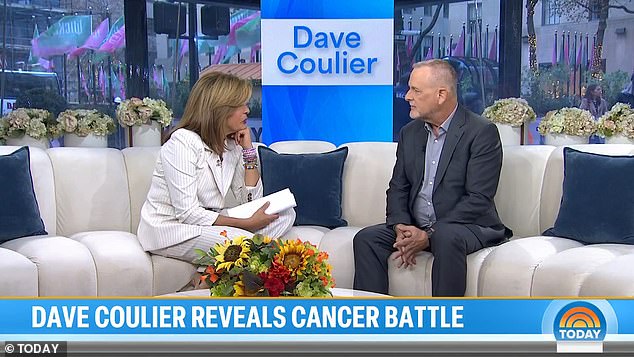 Coulier discussed his diagnosis with Hoda Kotb on the Today Show earlier Wednesday