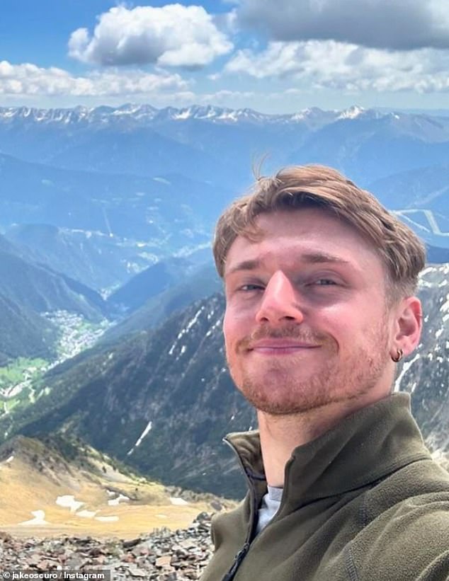 The man, know as 'El Güero Inglés' or The Blond Englishman on social media was hiking the the famous Santa Cruz circuit when he got separated from his group