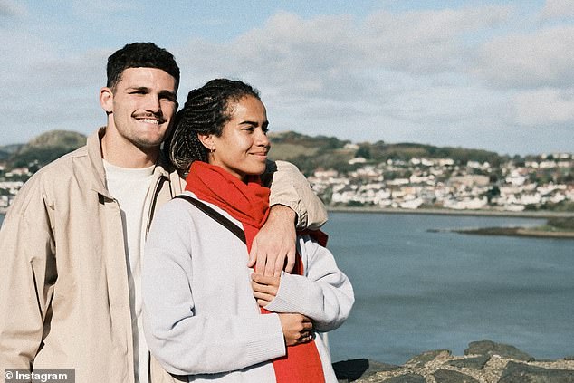 The sporting power couple recently spent a few weeks together in Europe (pictured), with Nathan delaying badly needed surgery to be with her after the NRL grand final