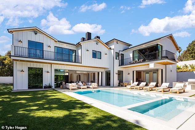 The Real Housewives of Beverly Hills star and the businessman have missed 'more than 4 months of payments' on the $7.5 million home (pictured) according to documents