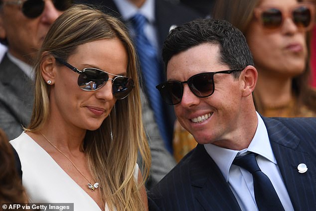 McIlroy shocked the golfing world after he announced he would be splitting up with Stoll