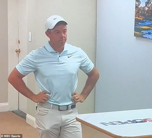 Heartbreaking images McIlroy looking dejected after missing out on the US Open