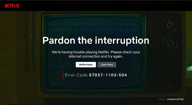 Many viewers were confronted with an error message during Friday's fight on Netflix