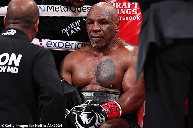 Fans have been divided over Tyson's decision to step back into the boxing ring at 58