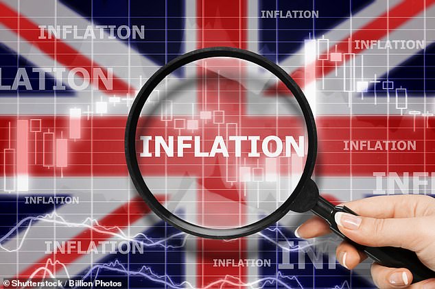 Going up: The Bank of England expects inflation to rise to around 2.75 per cent before falling again