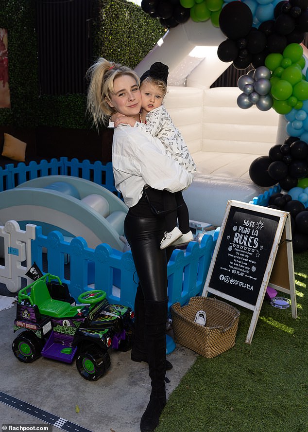 Alessandra Torresani and daughter Lady Francis attended the bash