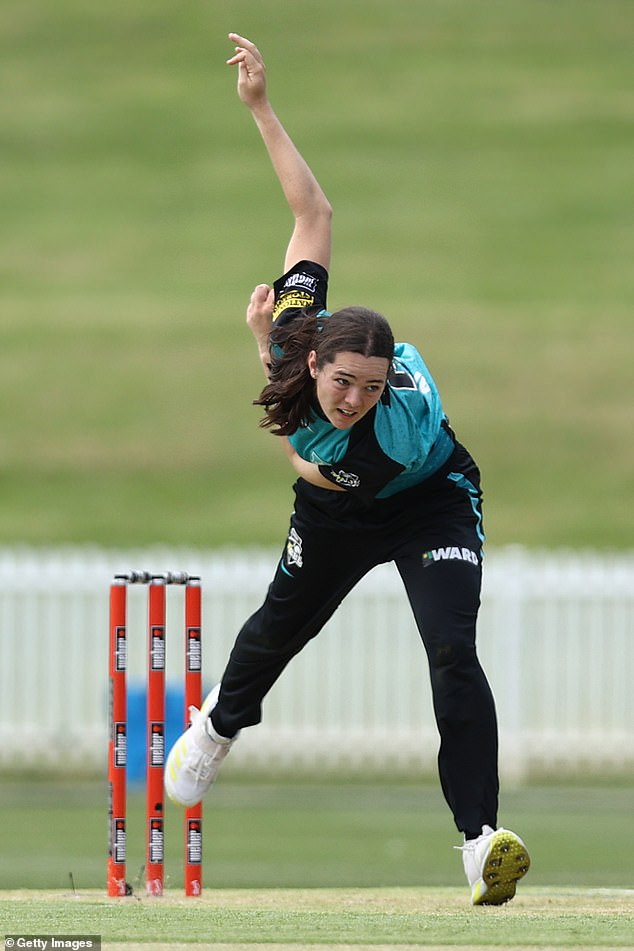 Hamilton, 18, admitted that she had skipped Schoolies so that she could play in theWBBL