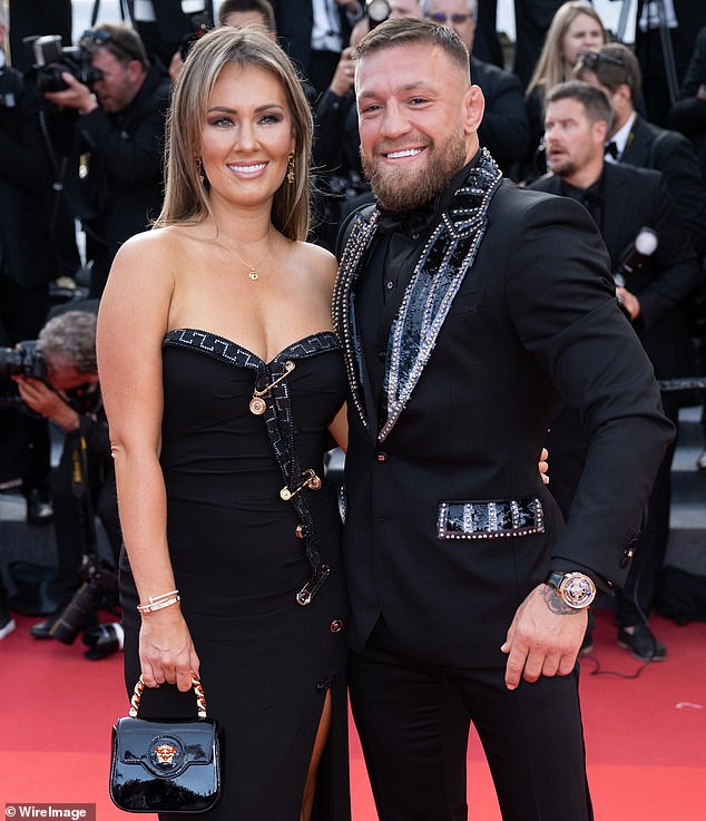 UFC icon Conor McGregor (pictured with partner Dee Devlin) was not impressed by what he saw during the bout