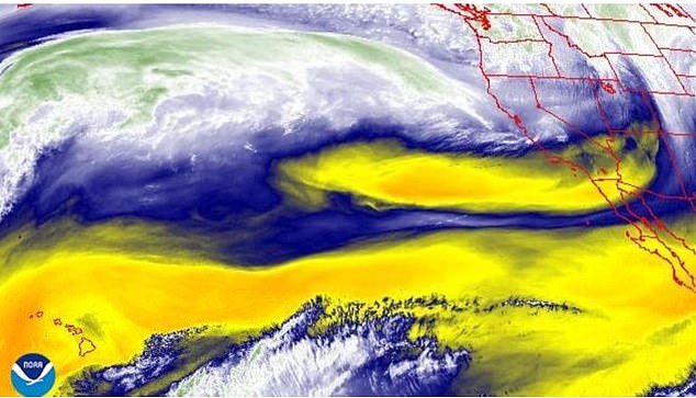 While the bomb cyclone is expected today, meteorologists for The Weather Channel predicted 'There could be another bout of stronger winds arriving by early Friday'