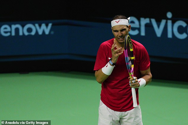 Nadal was beaten 6-4, 6-4 by Botic van de Zandschulp in what proved to be his final ever game