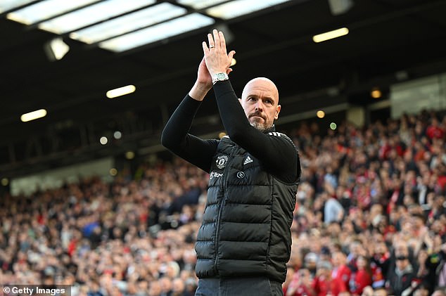 Erik ten Hag was the latest Man United boss to fail to deliver the Premier League title