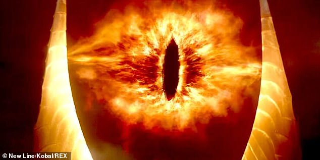 Fans of fantasy might notice that the image of the star bears a striking resemblance to the Eye of Saron from Lord of the Rings