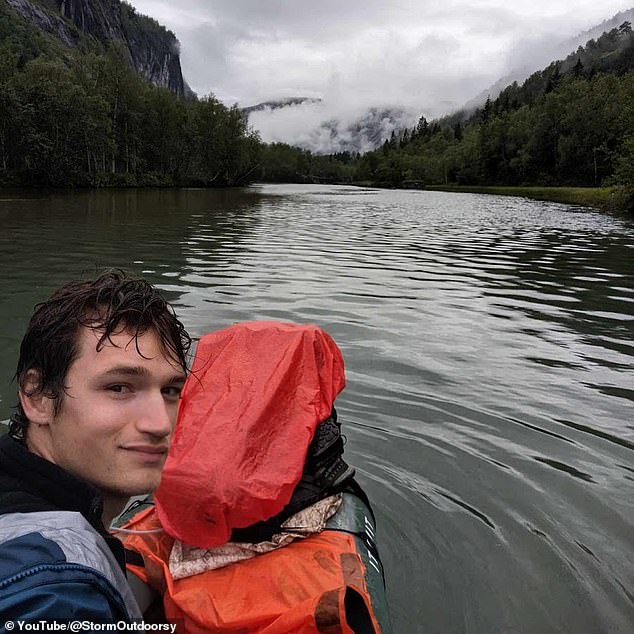 The 22-year-old spent much of his year in the Swedish wilderness and loved the outdoors