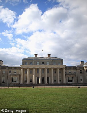 Shugborough Hall (pictured) in Staffordshire is home to one of the UK's most baffling codes