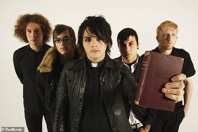 At this time, his cause of death has not been made public and it is unknown who found him, according to TMZ; pictured with his former bandmates (Ray Toro, Mikey Way, Gerard Way and Frank Iero)