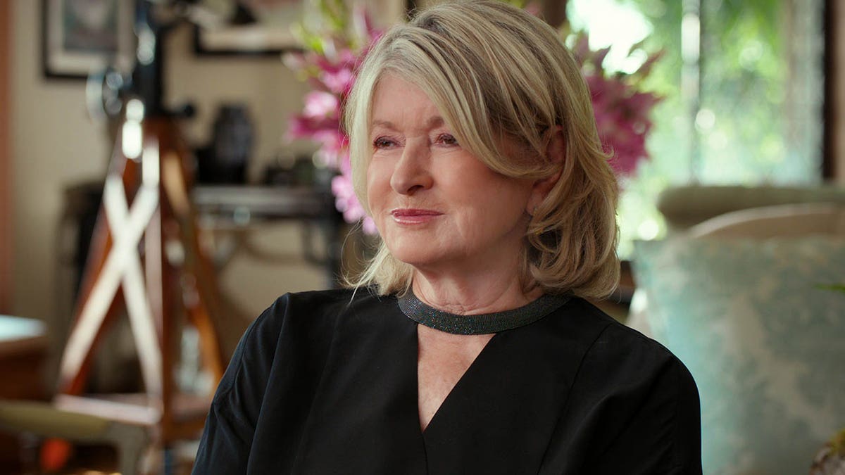 Martha Stewart in a scene from her documentary