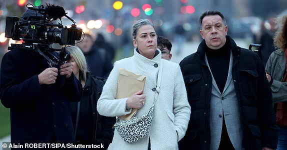 Mandatory Credit: Photo by Alain ROBERT/SIPA/Shutterstock (15020537k) Caroline Darian and David Pelicot. Caroline Darian and David Pelicot arrive at the courthouse as the verdict is expected in the trial of their father, with 50 others, accused of drugging his wife and orchestrating multiple rapes over nearly a decade. A court in the French southern town of Avignon is trying Dominique Pelicot, a 71-year-old retired, for repeatedly raping and enlisting dozens of strangers to rape his heavily sedated wife Gisele Pelicot in her own bed over a decade. Fifty other men, aged between 26 and 74, are also on trial for alleged involvement, in a case that has horrified France in Avignon, Southern France on December 19, 2024.  Caroline Darian and David Pelicot arrive at the courthouse as the verdict is expected in their father's trial, along with 50 others, accused of drugging his wife and orchestrating multiple rapes for nearly 20 years. The court of Avignon, judge Dominique Pelicot, a 71-year-o