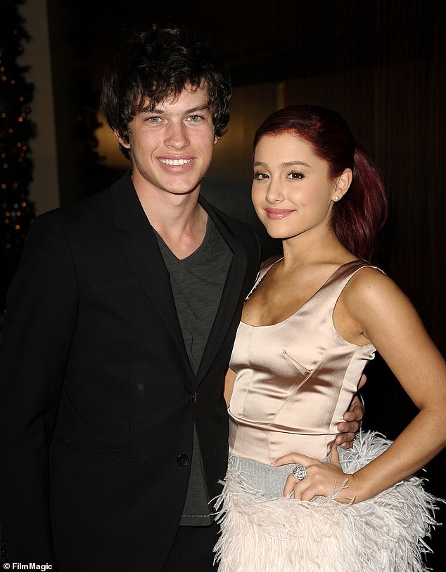 Ariana started dating Graham in 2008 when they starred together in musical 13 on Broadway before they split in 2011 (pictured in 2011)