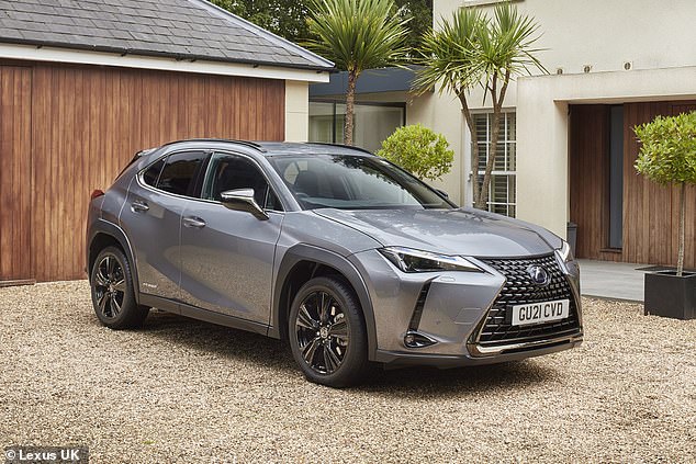 The 11.7% inflation in used value of the Lexus UX crossover is only applicable to the self-charging hybrid variants - not the EVs