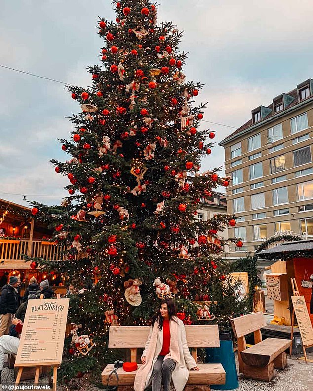 Bern's Christmas markets were 'not crowded at all' and sold 'high-quality handmade goods'