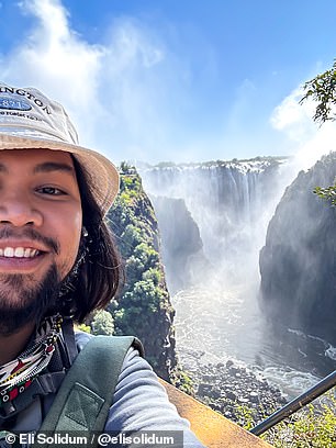 Eli describes Victoria Falls as 'awe-inspiring'