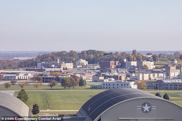 Wright-Patterson Air Force Base just east of Dayton, Ohio temporarily closed its airspace due to drone sightings on December 13