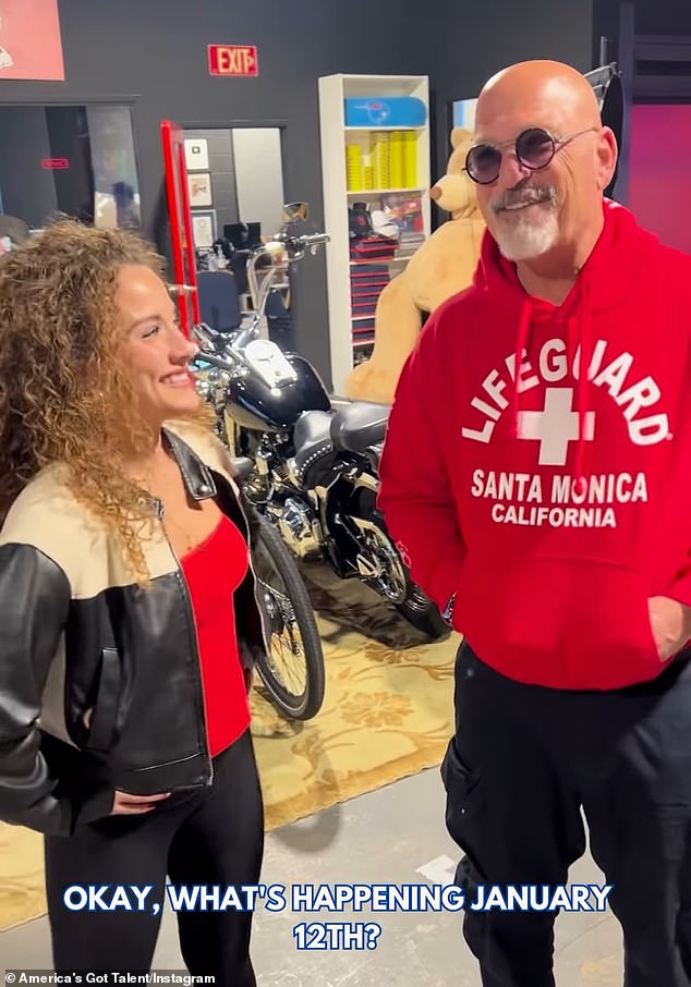 It's unclear if Heidi will return to judge the 20th season of America's Got Talent but judge Howie Mandel (R, pictured December 9) and AGT #11 alum Sofie Dossi (L) will host the first in-person audition at the Pasadena Convention Center on January 12