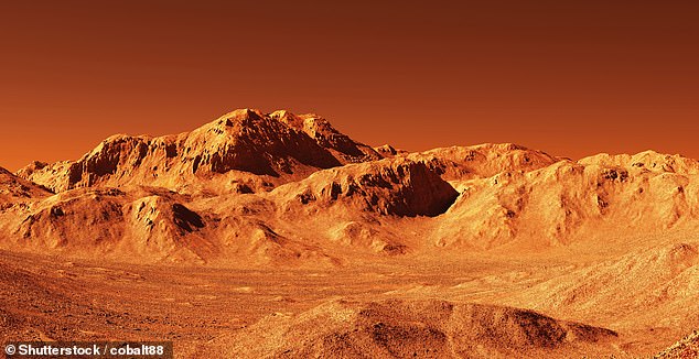 The experiment suggested that a population of people died on Mars after intense storms ripped through the planet